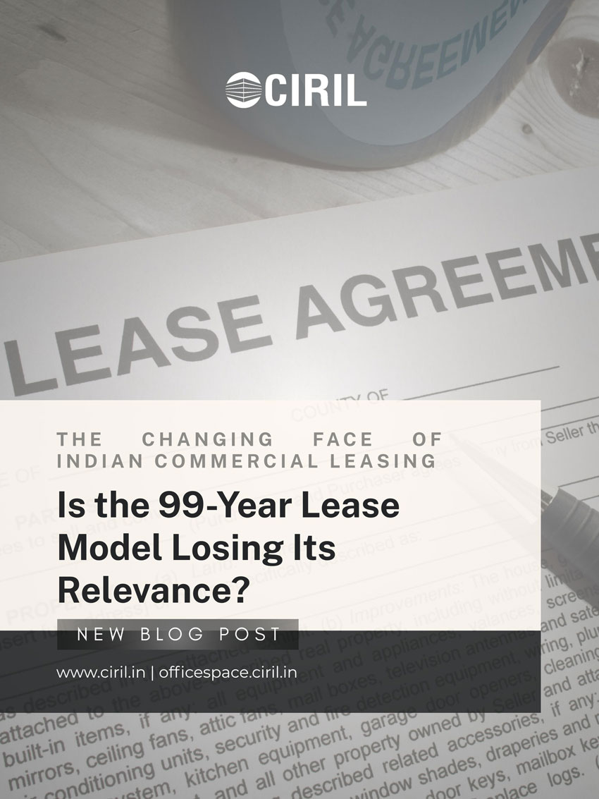 In India's commercial real estate sector, the 99-year lease model has long been seen as a symbol of stability. 